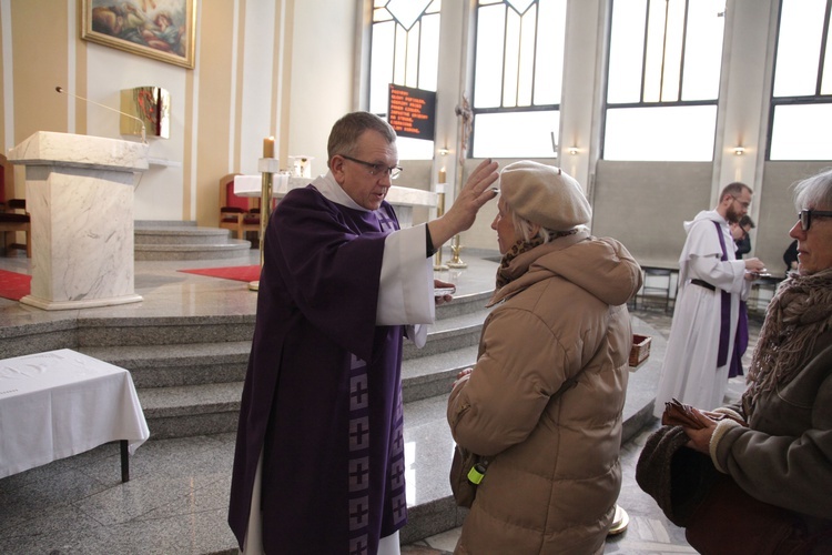 Środa Popielcowa u katowickich dominikanów