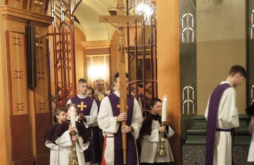 Środa Popielcowa w katedrze św. Mikołaja w Bielsku-Białej