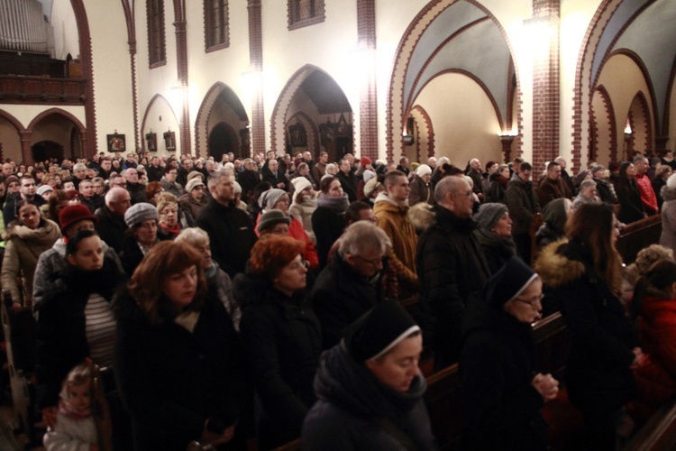 Popielec w kościele św. Franciszka