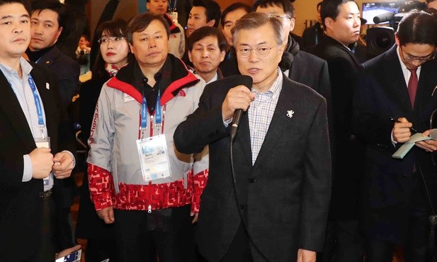 "Zbyt wcześnie, by mówić o spotkaniu z Kim Dzong Unem"