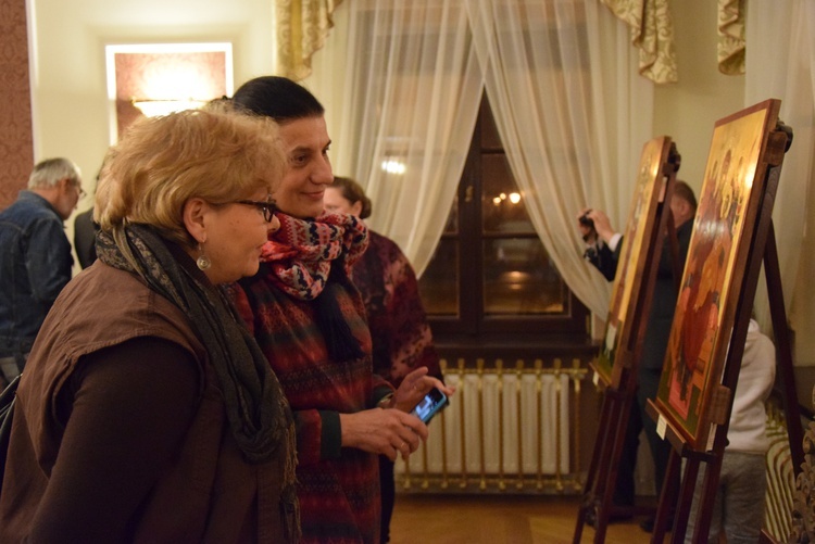 Wernisaż wystawy w Żyrardowie