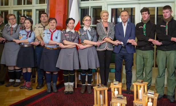 Prezydent: To wielka radość, że w Polsce istnieje harcerstwo