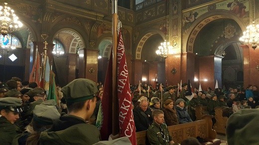 Relikwie patrona harcerzy w Piekarach Śląskich
