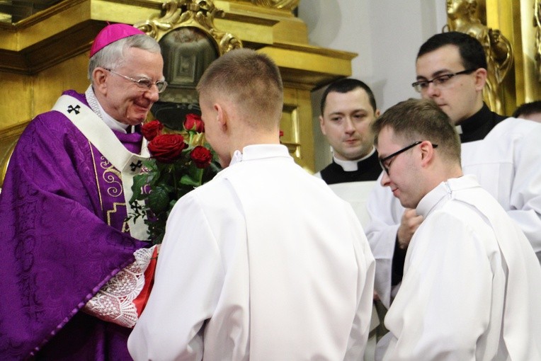Udzielenie posługi akolitatu i lektoratu klerykom WSD w Krakowie 2018
