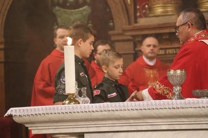 Przekazanie relikwii bł. ks. Frelichowskiego