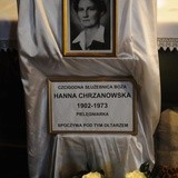 Modlitwa przy grobie Hanny Chrzanowskiej