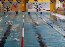 Rywalizacja na basenie