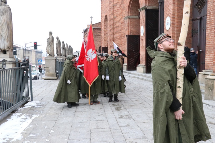 Instalacja obrazu błogosławionego druha "Wicka"