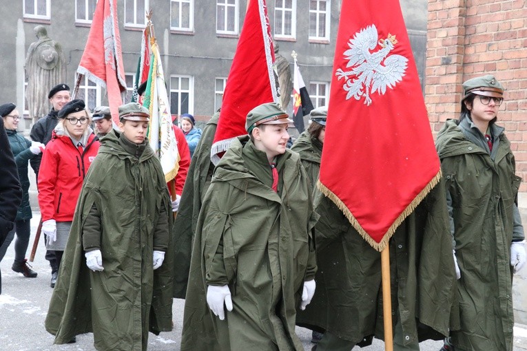 Instalacja obrazu błogosławionego druha "Wicka"