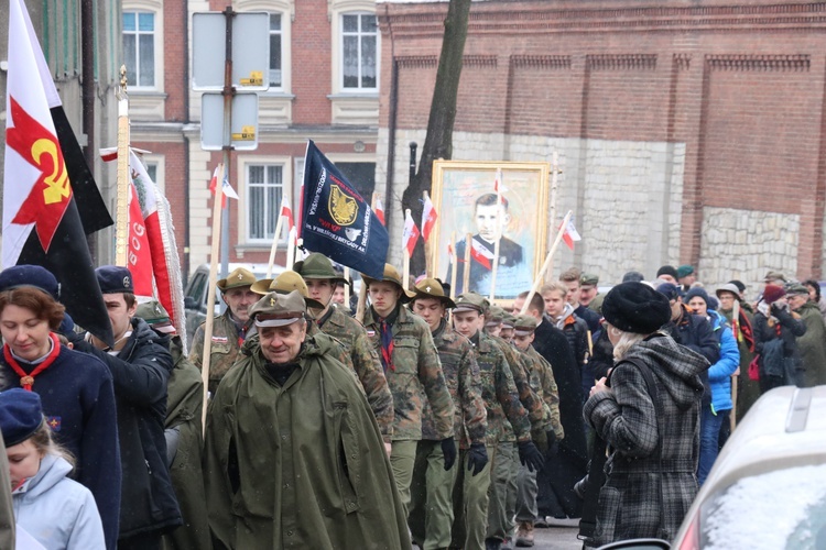 Instalacja obrazu błogosławionego druha "Wicka"