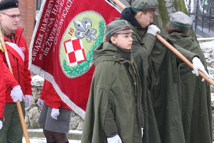 Instalacja obrazu błogosławionego druha "Wicka"