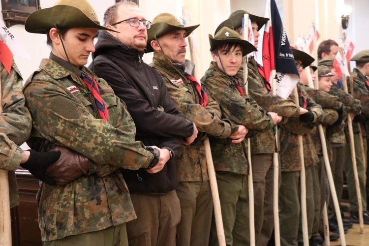 Instalacja obrazu błogosławionego druha "Wicka"