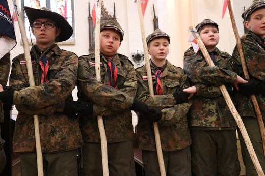 Instalacja obrazu błogosławionego druha "Wicka"