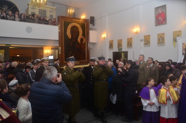 Powitanie ikony w parafii św. Józefa Oblubieńca NMP