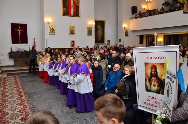 Powitanie ikony w parafii św. Józefa Oblubieńca NMP