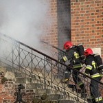 Ćwiczenia służb ratowniczych na Ostrowie Tumskim