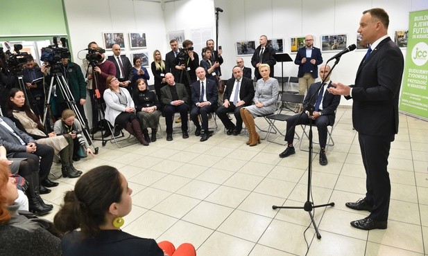 Prezydent: Z Żydami niesiemy w sobie 1000 lat wspólnej historii