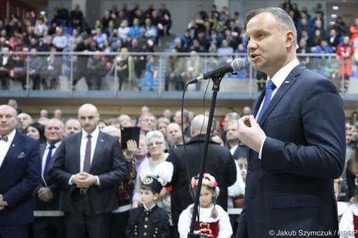 Prezydent Andrzej Duda w Bochni