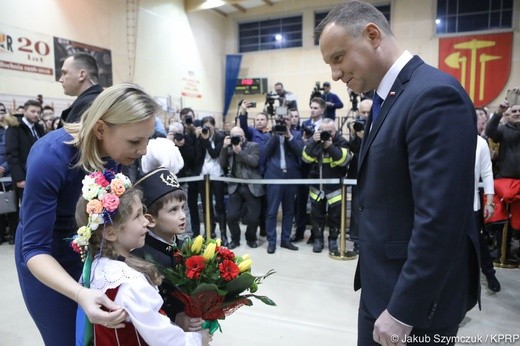 Prezydent Andrzej Duda w Bochni