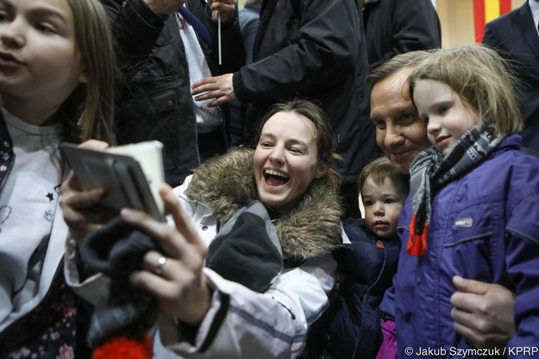 Prezydent Andrzej Duda w Bochni