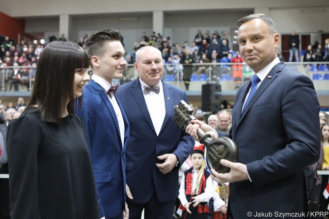 Prezydent Andrzej Duda w Bochni