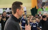 Spotkanie Miro Klose z dziećmi ze szkółek piłkarskich