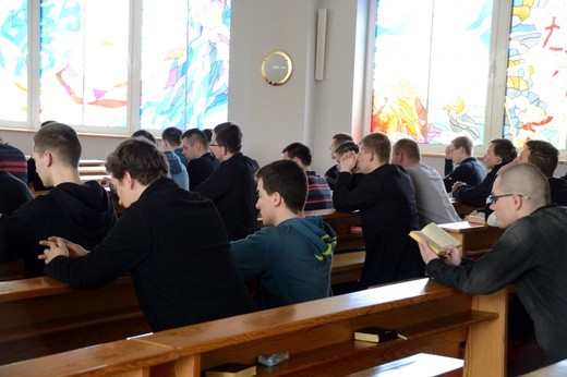 Rekolekcje powołaniowe w seminarium