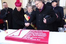 Na torcie znalazły się wszystkie wygłoszone przed 80 laty prawdy