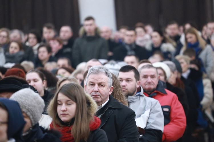 Ojciec Adam Szustak w Dąbrowie Tarnowskiej