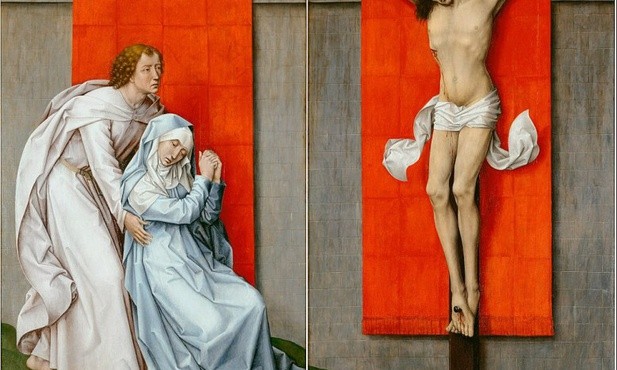 Rogier van den Wayden, Chrystus z Maryją i św. Janem