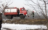 Akcja służb w rejonie stopnia Dąbie