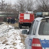 Akcja służb w rejonie stopnia Dąbie