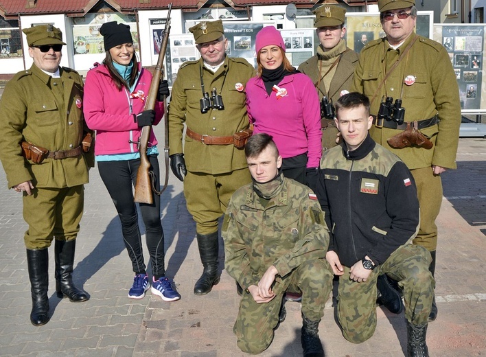 Bieg "Tropem Wilczym" w Czerwińsku n. Wisłą