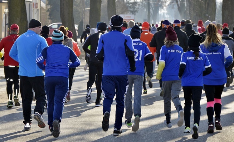 Bieg "Tropem Wilczym" w Czerwińsku n. Wisłą