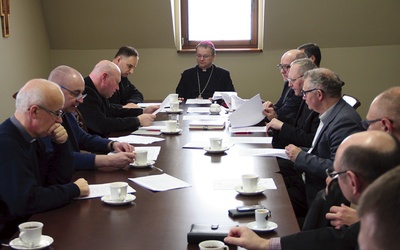 Spotkanie komisji przygotowawczej w Kurii Diecezjalnej w Zielonej Górze