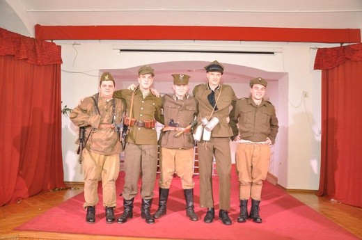 Spektakl teatralny o żołnierzach wyklętych we wrocławskim seminarium