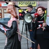 Strajk kobiet w Katowicach