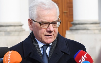 Czaputowicz: W notatce polskiej ambasady nie ma nic o sankcjach na spotkania