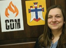 Ania Wielgus w duszpasterstwie młodych działa od początku swoich studiów
