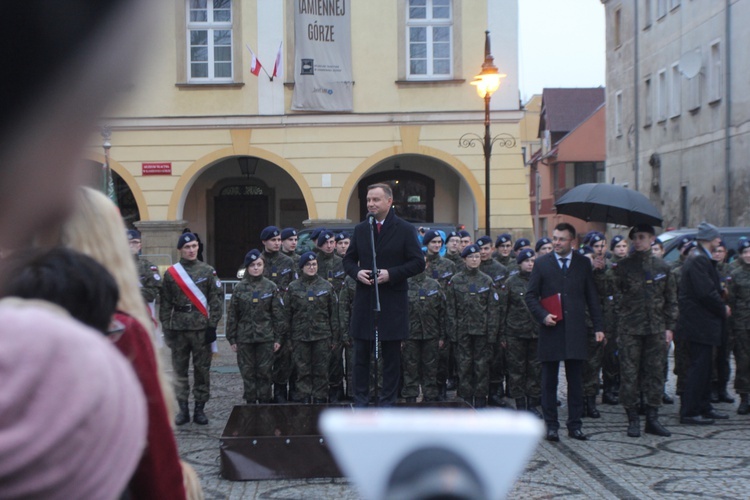 Andrzej Duda w Kamiennej Górze