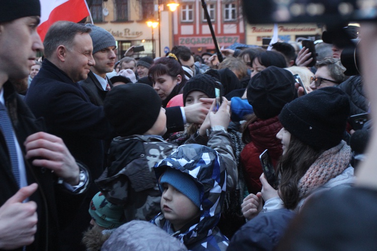 Andrzej Duda w Kamiennej Górze