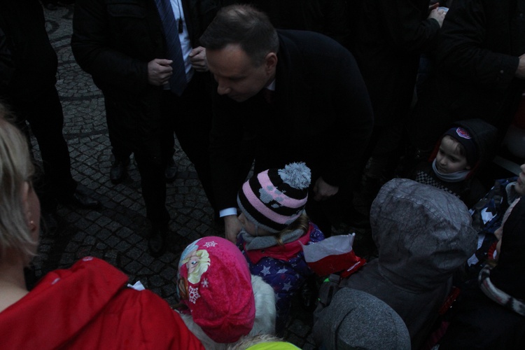 Andrzej Duda w Kamiennej Górze