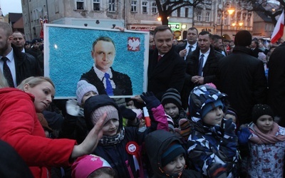 Andrzej Duda w Kamiennej Górze