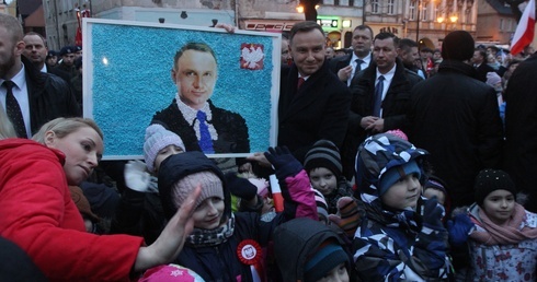 Andrzej Duda w Kamiennej Górze