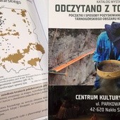 Okładka książki i mapa z wczesnośredniowiecznym planem uprawy zboża m.in. na terenie dzisiejszego Śląska. 