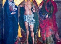 Obraz „Pięciu ran Chrystusa” w Kurozwękach.