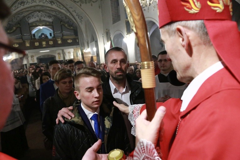 Bierzmowanie w Radłowie