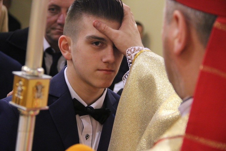 Bierzmowanie w Radomyślu Wielkim