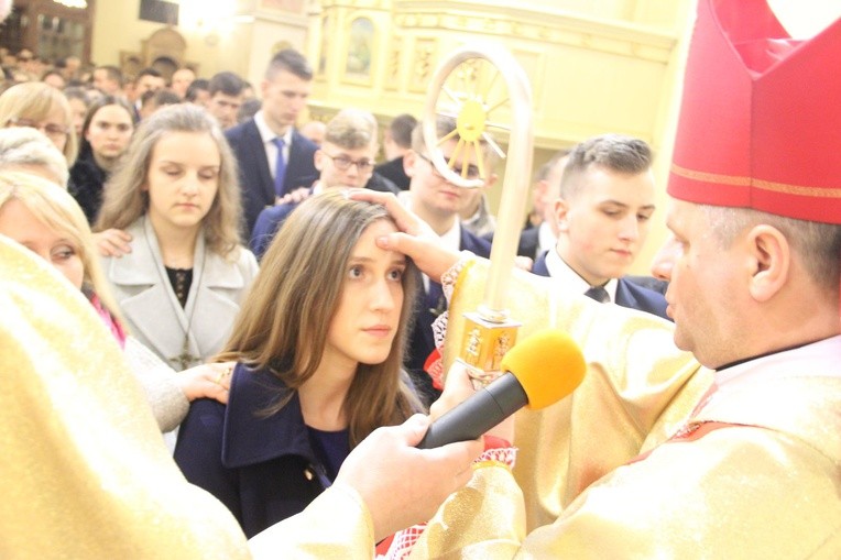 Bierzmowanie w Radomyślu Wielkim