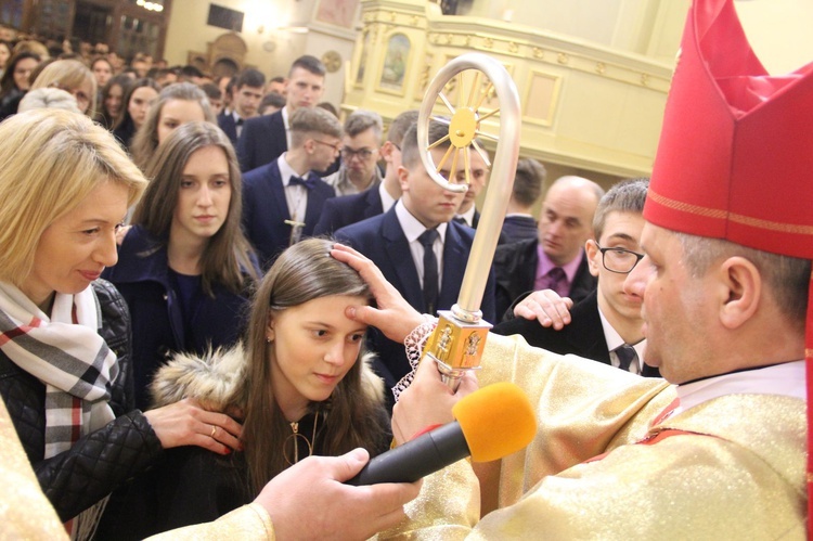 Bierzmowanie w Radomyślu Wielkim